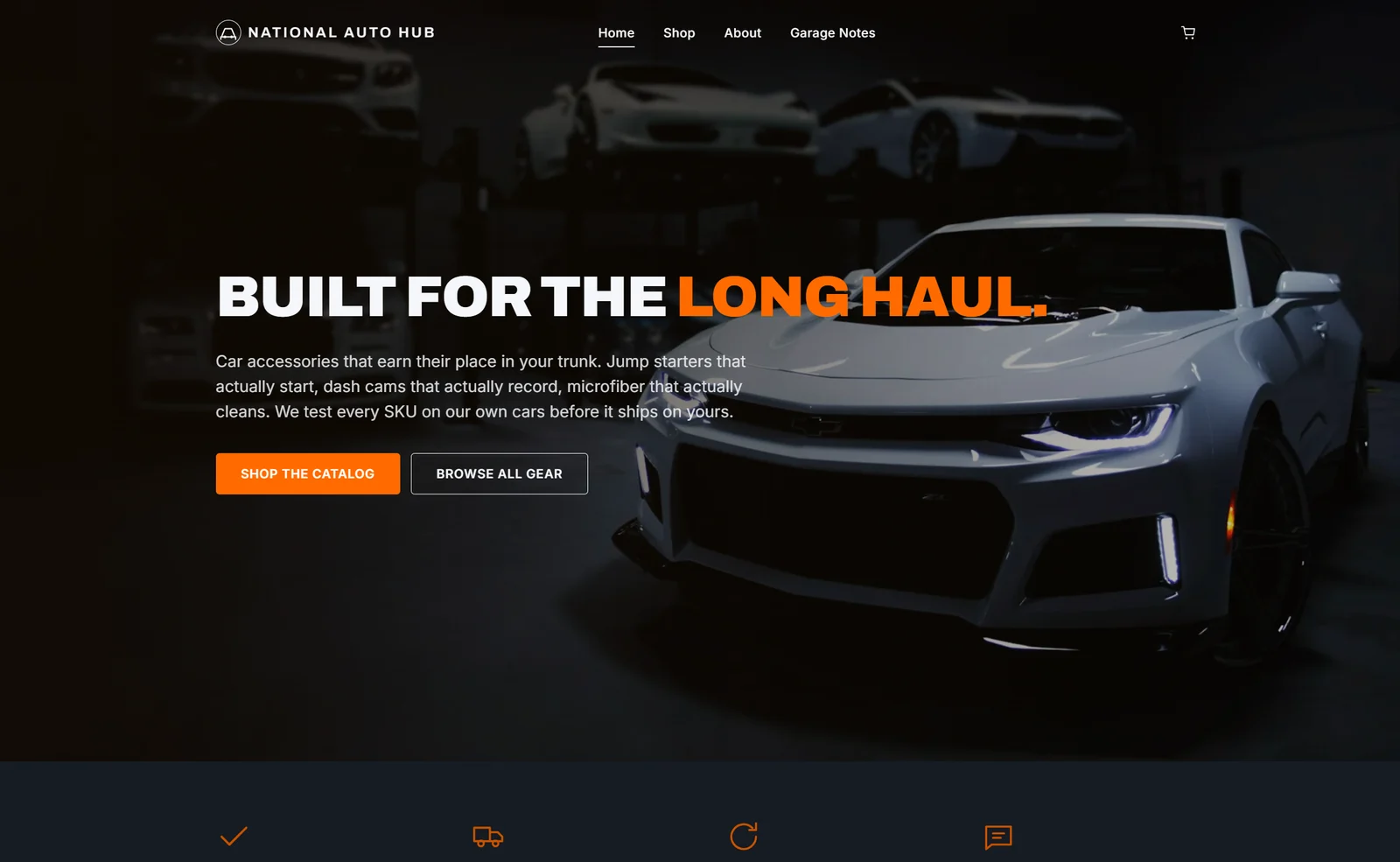 National Auto Hub storefront